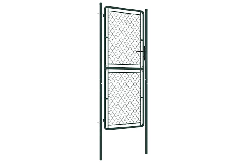 vidaXL 144407 Garden Gate Steel 100x200cm Green vidaXL 144407 Garden Gate Steel 100x200cm Green