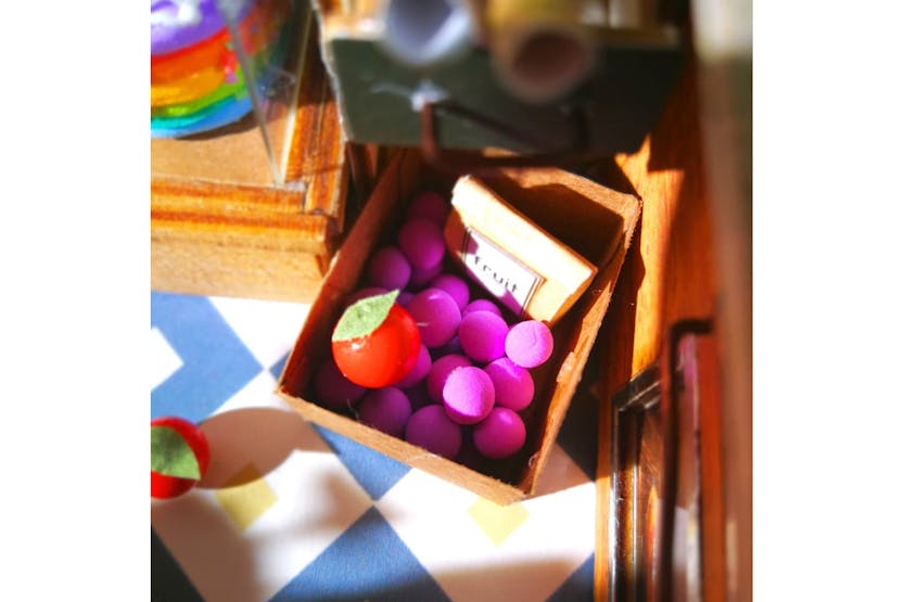 Robotime 432212 Diy Miniature Kit Dessert Shop Robotime 432212 Diy Miniature Kit Dessert Shop