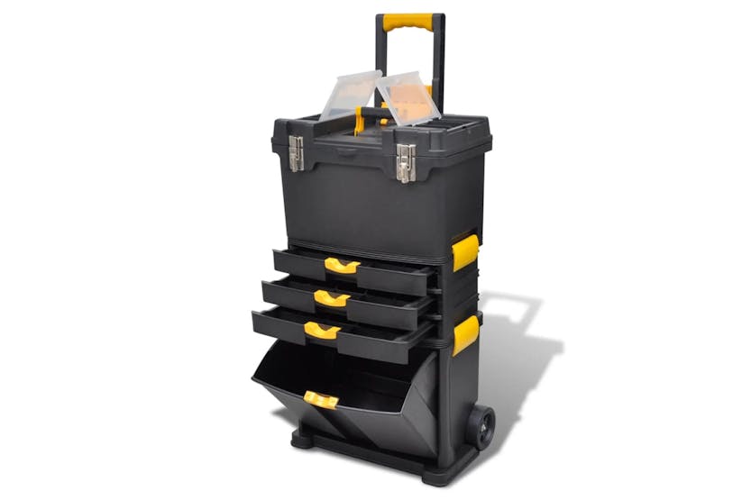 vidaXL 140910 Tool Case Chest Tool Trolley Portable vidaXL 140910 Tool Case Chest Tool Trolley Portable