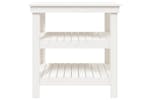 vidaXL 823640 Work Bench White 78.5x50x80cm Solid Wood Pine vidaXL 823640 Work Bench White 78.5x50x80cm Solid Wood Pine