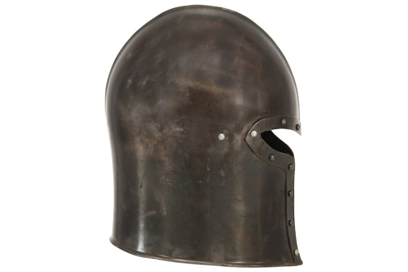 vidaXL 286237 Medieval Knight Helmet Antique Replica Larp Silver Steel vidaXL 286237 Medieval Knight Helmet Antique Replica Larp Silver Steel