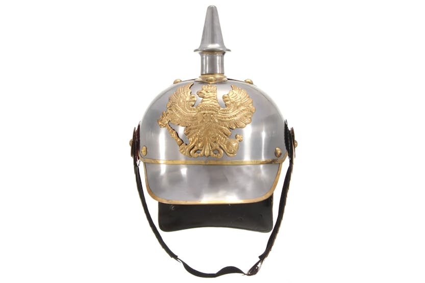 vidaXL 286226 German Prussian Helmet Antique Replica Larp Silver Steel vidaXL 286226 German Prussian Helmet Antique Replica Larp Silver Steel