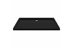 vidaXL 148915 Rectangular Abs Shower Base Tray Black 70x100cm vidaXL 148915 Rectangular Abs Shower Base Tray Black 70x100cm