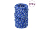 vidaXL 152427 Boat Rope Blue 2mm 500 M Polypropylene vidaXL 152427 Boat Rope Blue 2mm 500 M Polypropylene