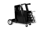 vidaXL 142363 Welding Cart with 4 Drawers | Black vidaXL 142363 Welding Cart with 4 Drawers | Black