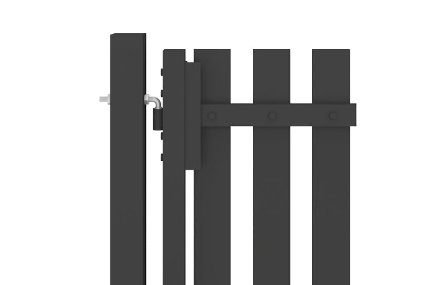 vidaXL 146330 Garden Fence Gate Steel 1x2 M Anthracite vidaXL 146330 Garden Fence Gate Steel 1x2 M Anthracite