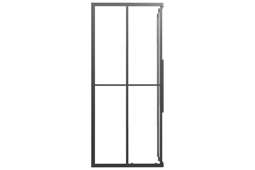 vidaXL 151856 Shower Cabin Frosted Esg 80x70x180cm Black vidaXL 151856 Shower Cabin Frosted Esg 80x70x180cm Black