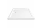 vidaXL 148908 Rectangular Abs Shower Base Tray White 80x90cm vidaXL 148908 Rectangular Abs Shower Base Tray White 80x90cm