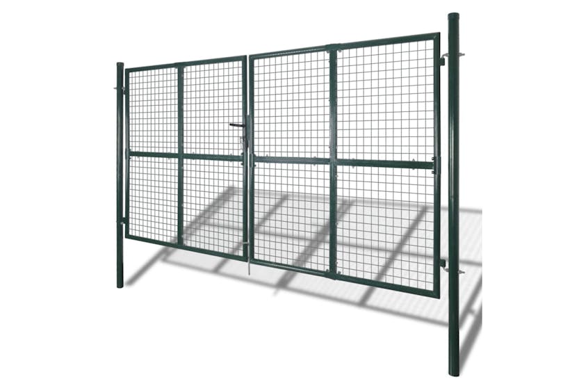 vidaXL 140925 Garden Mesh Gate Fence Door Wall Grille 289 X 175cm vidaXL 140925 Garden Mesh Gate Fence Door Wall Grille 289 X 175cm