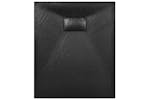 vidaXL 144777 Shower Base Tray Smc Black 90x70cm vidaXL 144777 Shower Base Tray Smc Black 90x70cm