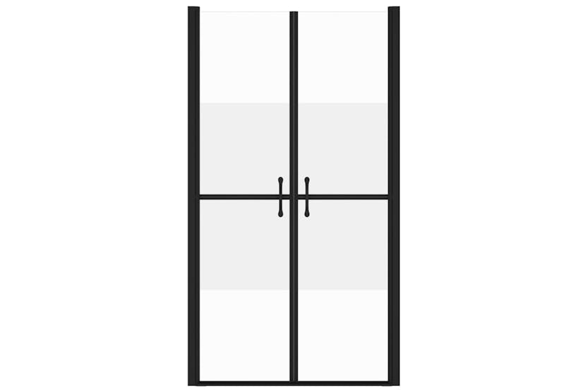 vidaXL 150835 Shower Door Half Frosted Esg (88-91)x190cm vidaXL 150835 Shower Door Half Frosted Esg (88-91)x190cm