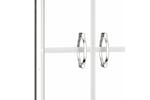 vidaXL 148780 Shower Door Clear Esg 81x190cm vidaXL 148780 Shower Door Clear Esg 81x190cm