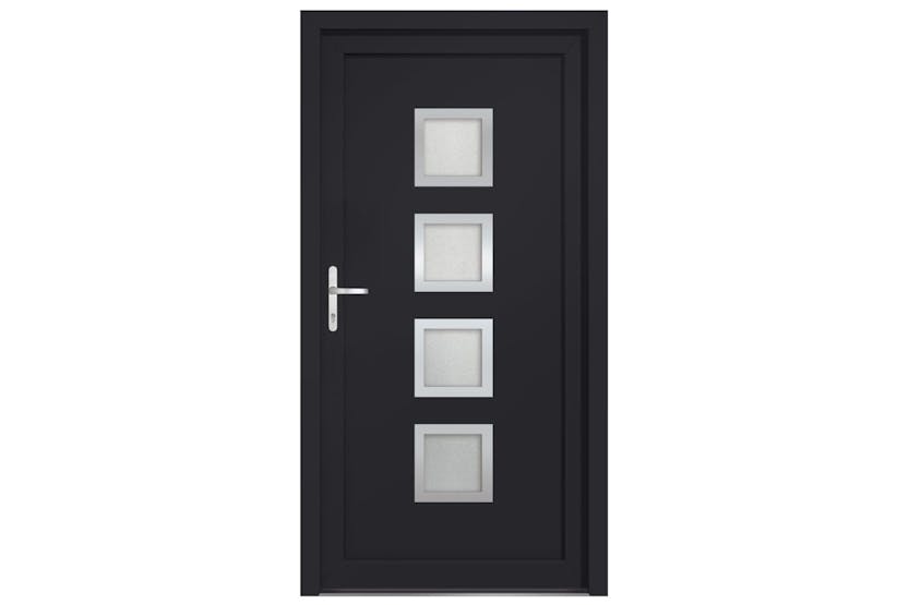 vidaXL 3187853 Front Door Anthracite 108x200cm Pvc vidaXL 3187853 Front Door Anthracite 108x200cm Pvc