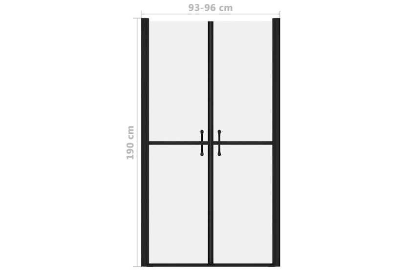 vidaXL 150843 Shower Door Frosted Esg (93-96)x190cm vidaXL 150843 Shower Door Frosted Esg (93-96)x190cm