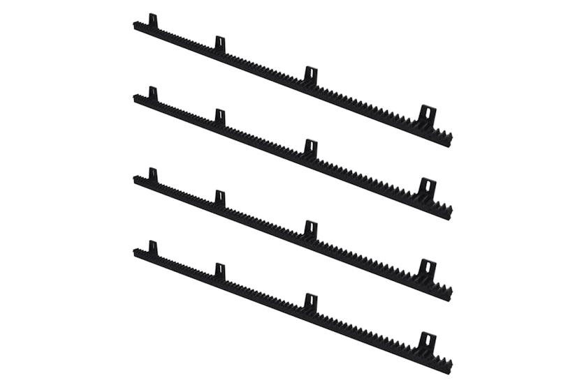 vidaXL 141346 4 Pcs Nylon Rack For Sliding Gate Opener vidaXL 141346 4 Pcs Nylon Rack For Sliding Gate Opener