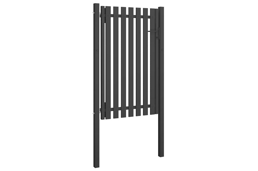 vidaXL 146330 Garden Fence Gate Steel 1x2 M Anthracite vidaXL 146330 Garden Fence Gate Steel 1x2 M Anthracite