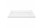 vidaXL 148906 Rectangular Abs Shower Base Tray White 70x100cm vidaXL 148906 Rectangular Abs Shower Base Tray White 70x100cm