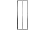 vidaXL 151856 Shower Cabin Frosted Esg 80x70x180cm Black vidaXL 151856 Shower Cabin Frosted Esg 80x70x180cm Black