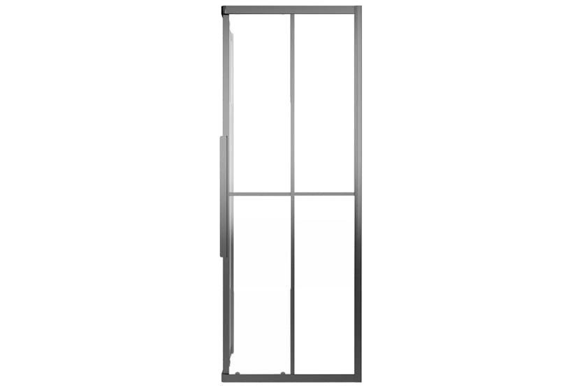 vidaXL 151856 Shower Cabin Frosted Esg 80x70x180cm Black vidaXL 151856 Shower Cabin Frosted Esg 80x70x180cm Black