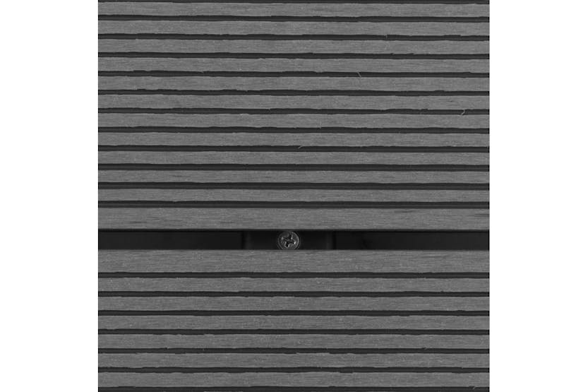 vidaXL 48203 Outdoor Shower Tray Wpc Stainless Steel 80x62cm Grey vidaXL 48203 Outdoor Shower Tray Wpc Stainless Steel 80x62cm Grey