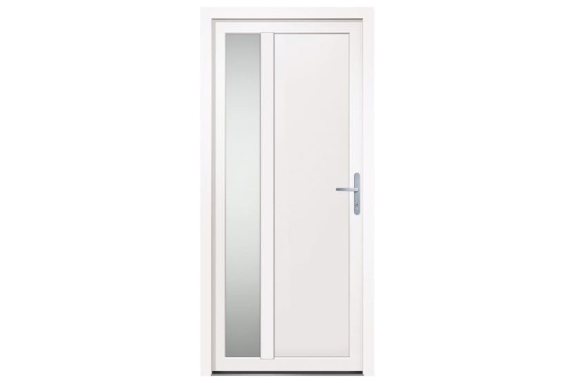 vidaXL 3157098 Front Door White 98x208cm Pvc vidaXL 3157098 Front Door White 98x208cm Pvc