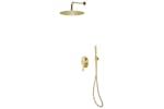 vidaXL 147722 Shower System Stainless Steel 201 Gold vidaXL 147722 Shower System Stainless Steel 201 Gold