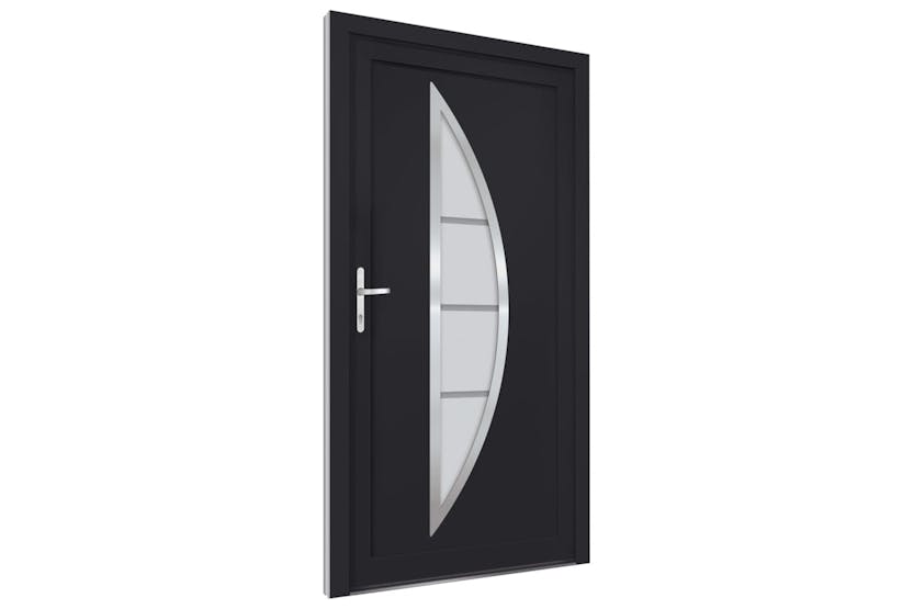 vidaXL 3187874 Front Door Anthracite 98x190cm Pvc vidaXL 3187874 Front Door Anthracite 98x190cm Pvc