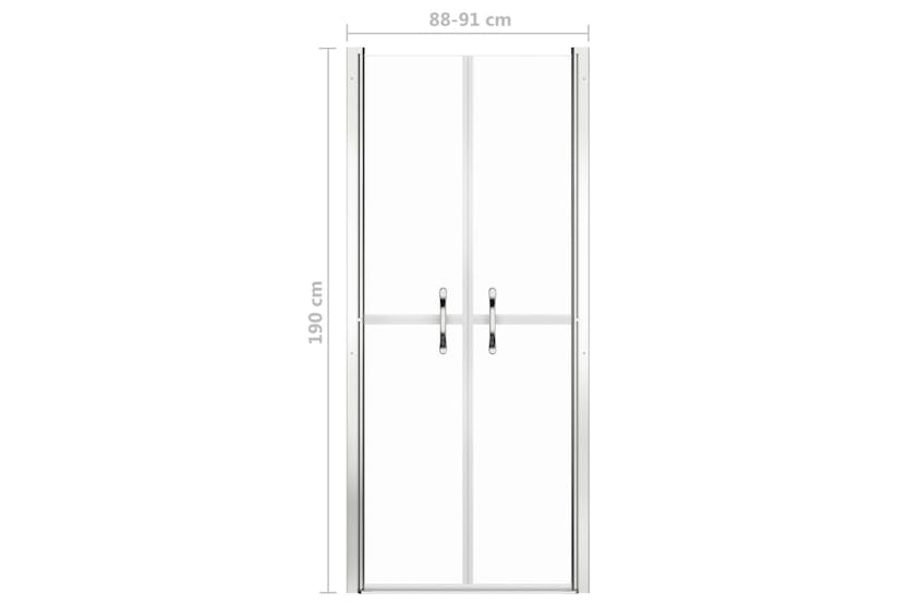 vidaXL 148782 Shower Door Clear Esg 91x190cm vidaXL 148782 Shower Door Clear Esg 91x190cm