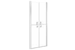 vidaXL 148779 Shower Door Clear Esg 76x190cm vidaXL 148779 Shower Door Clear Esg 76x190cm