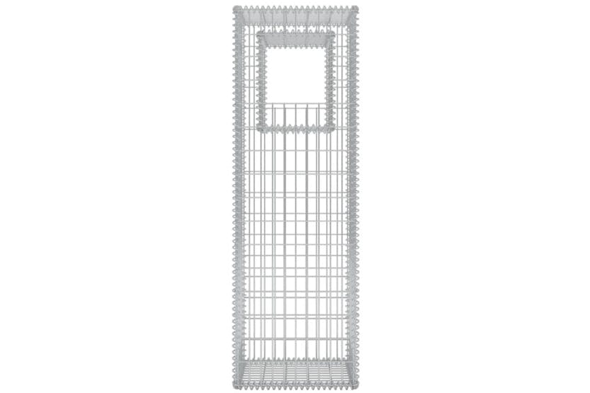 vidaXL 142541 Gabion Basket Post/planter Steel 50x50x160cm vidaXL 142541 Gabion Basket Post/planter Steel 50x50x160cm