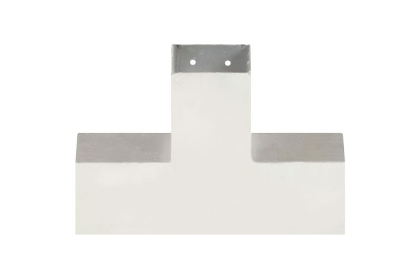 vidaXL 145468 Post Connectors 4 Pcs X Shape Galvanised Metal 81x81mm vidaXL 145468 Post Connectors 4 Pcs X Shape Galvanised Metal 81x81mm