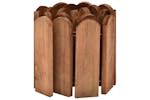 vidaXL 49106 Border Roll Brown 120cm Impregnated Pinewood vidaXL 49106 Border Roll Brown 120cm Impregnated Pinewood