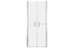 vidaXL 148794 Shower Door Frosted Esg 81x190cm vidaXL 148794 Shower Door Frosted Esg 81x190cm