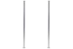 vidaXL 49076 Fence Posts 2 Pcs Aluminium 185cm vidaXL 49076 Fence Posts 2 Pcs Aluminium 185cm