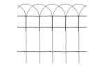 vidaXL 141072 Garden Border Fence Powder-coated Iron 25x0.4 M vidaXL 141072 Garden Border Fence Powder-coated Iron 25x0.4 M
