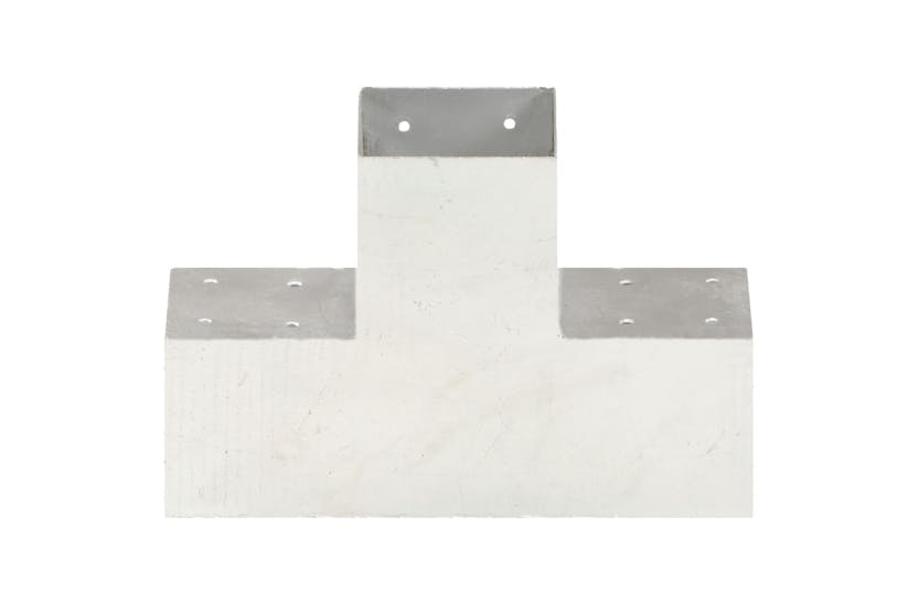 vidaXL 145483 Post Connector X Shape Galvanised Metal 101x101mm vidaXL 145483 Post Connector X Shape Galvanised Metal 101x101mm