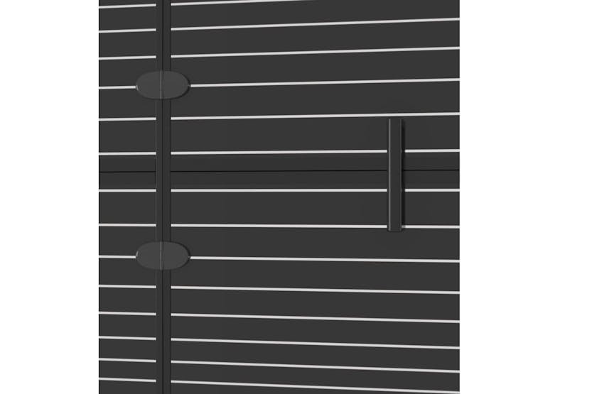 vidaXL 150742 Folding Shower Enclosure Esg 120x140cm Black vidaXL 150742 Folding Shower Enclosure Esg 120x140cm Black