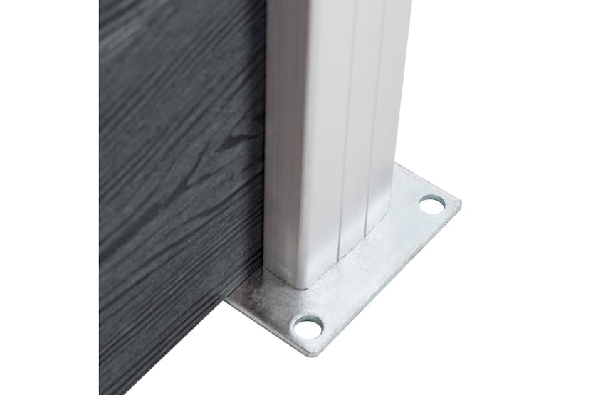 vidaXL 49076 Fence Posts 2 Pcs Aluminium 185cm vidaXL 49076 Fence Posts 2 Pcs Aluminium 185cm