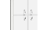 vidaXL 148788 Shower Door Half Frosted Esg 86x190cm vidaXL 148788 Shower Door Half Frosted Esg 86x190cm