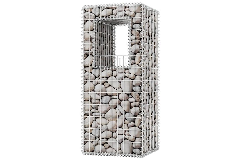vidaXL 142544 Gabion Basket Posts/planters 2 Pcs Steel 50x50x120cm vidaXL 142544 Gabion Basket Posts/planters 2 Pcs Steel 50x50x120cm