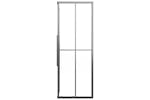 vidaXL 151857 Shower Cabin Frosted Esg 80x80x180cm Black vidaXL 151857 Shower Cabin Frosted Esg 80x80x180cm Black