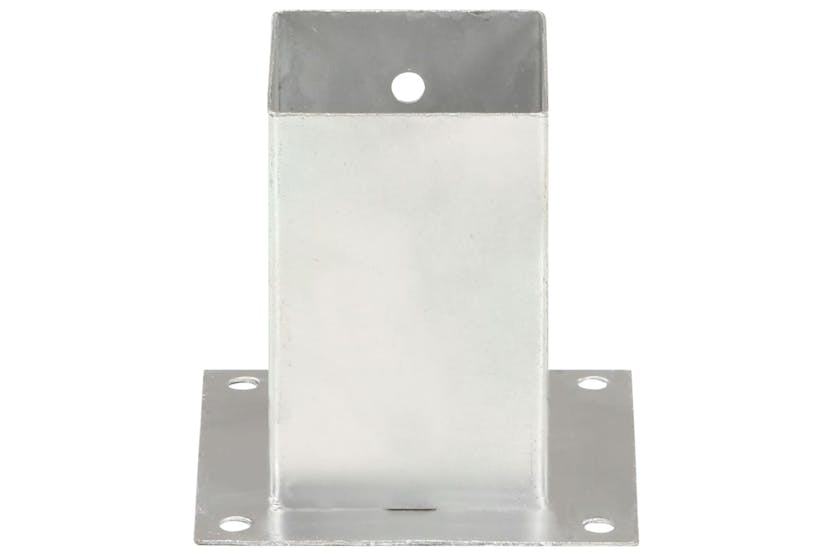 vidaXL 145449 Post Anchors 4 Pcs Galvanised Metal 91mm vidaXL 145449 Post Anchors 4 Pcs Galvanised Metal 91mm