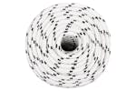 vidaXL 152782 Braided Boat Rope White 14mmx250 M Polyester vidaXL 152782 Braided Boat Rope White 14mmx250 M Polyester