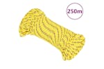 vidaXL 152590 Boat Rope Yellow 3mm 250 M Polypropylene vidaXL 152590 Boat Rope Yellow 3mm 250 M Polypropylene