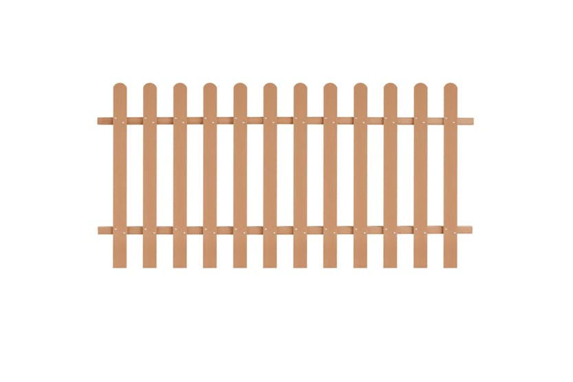 vidaXL 42824 Picket Fence Wpc 200x100cm vidaXL 42824 Picket Fence Wpc 200x100cm