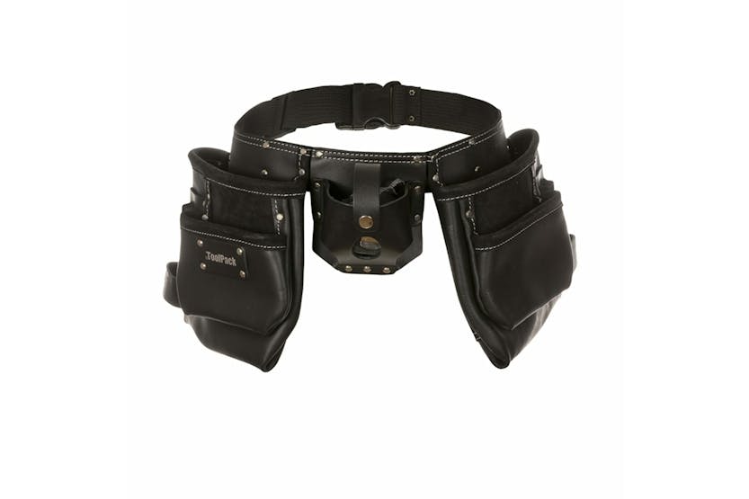 Toolpack 404156 Double-pouch Tool Belt Leather Industrial 366.000 Toolpack 404156 Double-pouch Tool Belt Leather Industrial 366.000