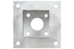 vidaXL 145448 Post Anchors 4 Pcs Galvanised Metal 81mm vidaXL 145448 Post Anchors 4 Pcs Galvanised Metal 81mm