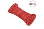 vidaXL 152377 Boat Rope Red 3mm 100 M Polypropylene vidaXL 152377 Boat Rope Red 3mm 100 M Polypropylene