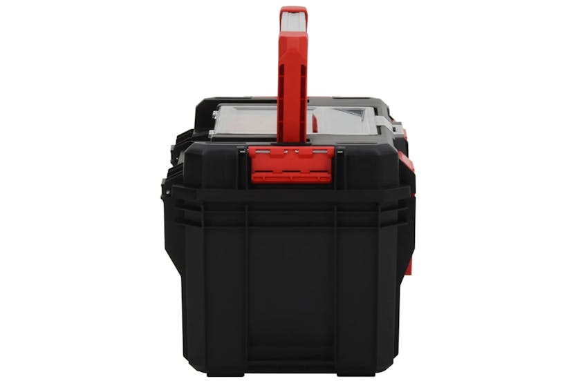 vidaXL 152099 Tool Box Black And Red 45x28x26.5cm vidaXL 152099 Tool Box Black And Red 45x28x26.5cm