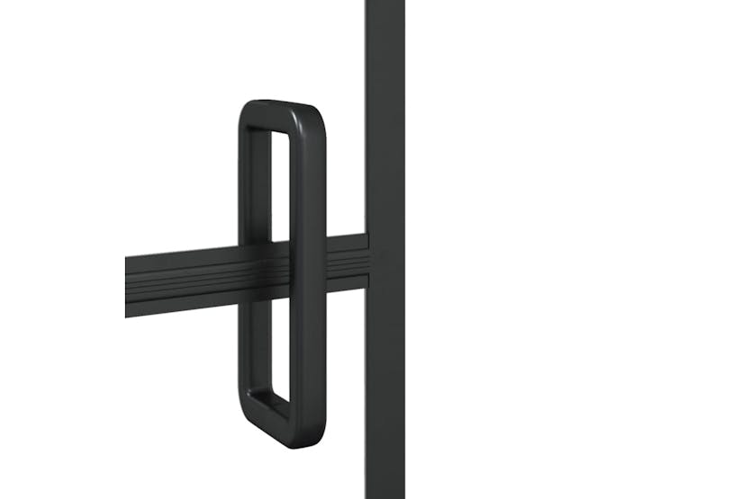 vidaXL 150750 Shower Enclosure Esg 100x140cm Black vidaXL 150750 Shower Enclosure Esg 100x140cm Black